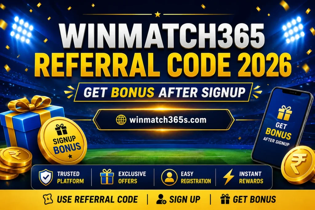 Winmatch365 Referral Code