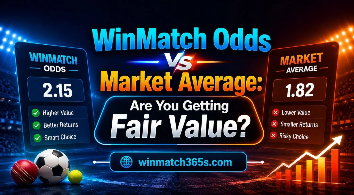 WinMatch Odds vs Market Average